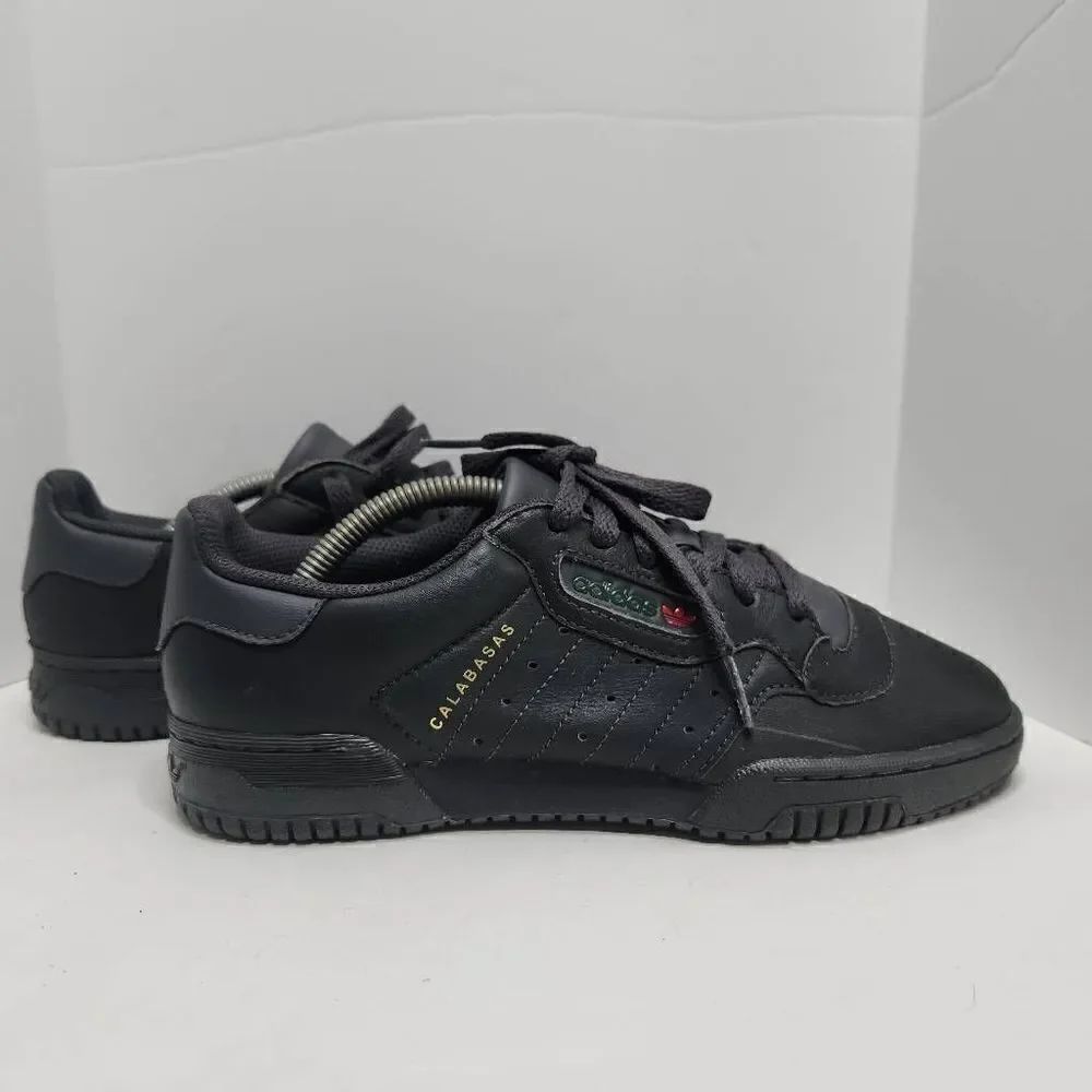 Adidas Yeezy Powerphase Calabasas Core Black Mens Size 6 CG6420 Sneaker Shoes